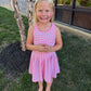 Girl's Bubblegum Gingham Dress