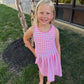 Girl's Bubblegum Gingham Dress