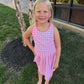 Girl's Bubblegum Gingham Dress
