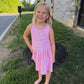 Girl's Bubblegum Gingham Dress