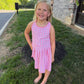 Girl's Bubblegum Gingham Dress