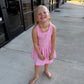 Girl's Bubblegum Gingham Dress