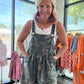 Camo Cozy Overalls- Shorts