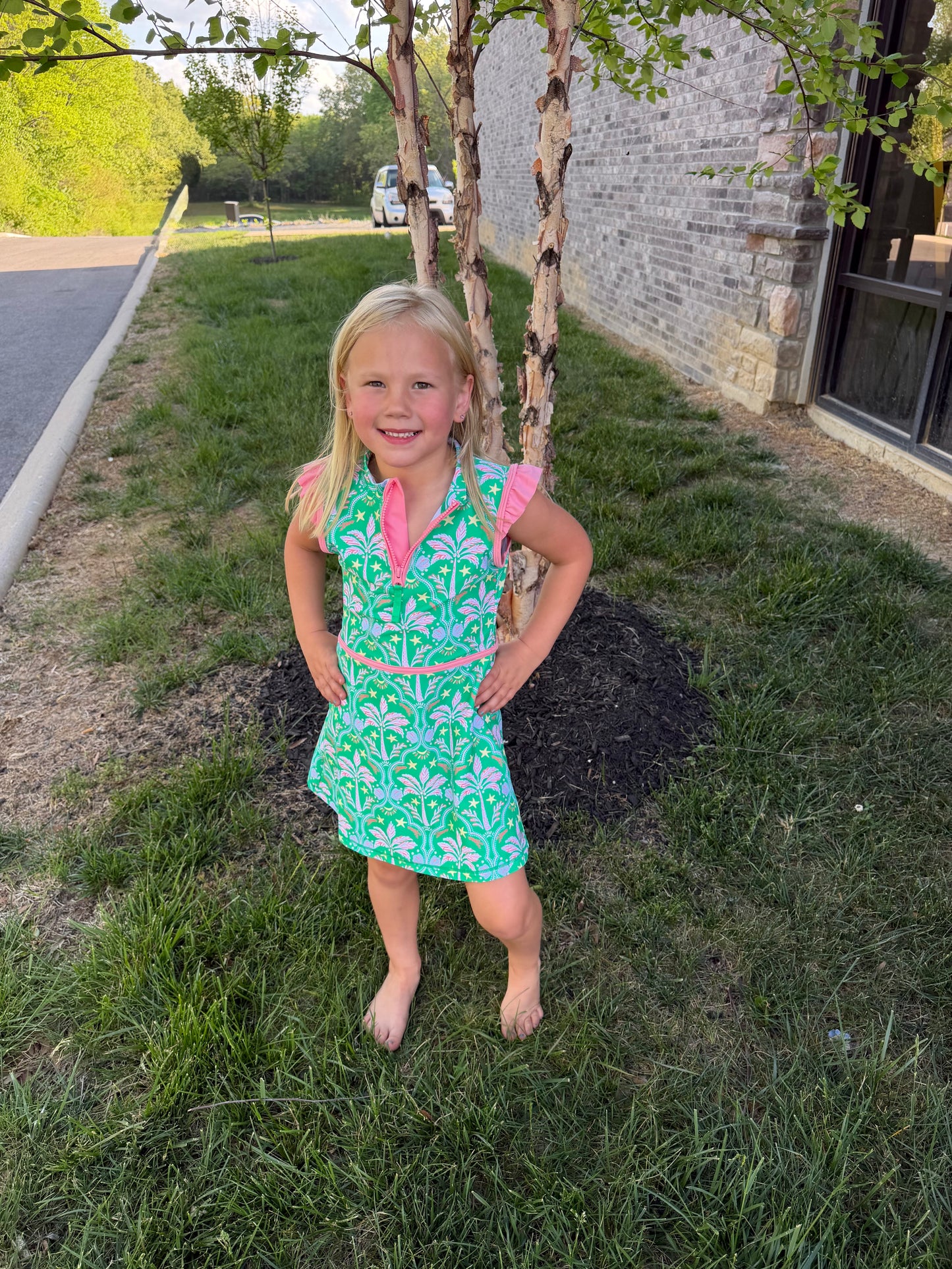 Girls Coconut Cabana Dress
