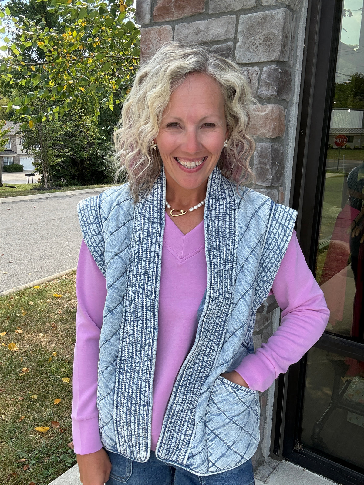 Layer Up Denim Vest