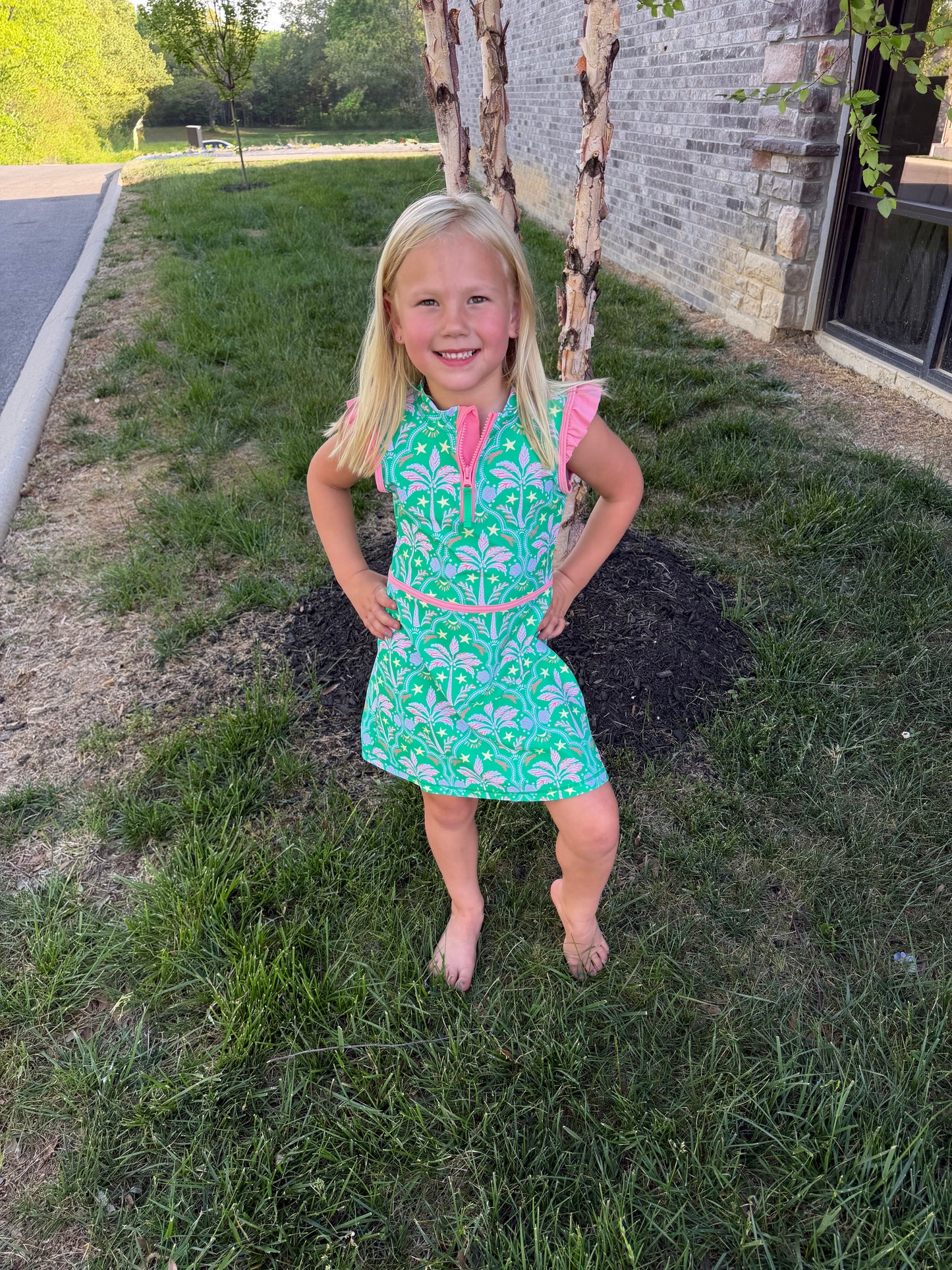 Girls Coconut Cabana Dress