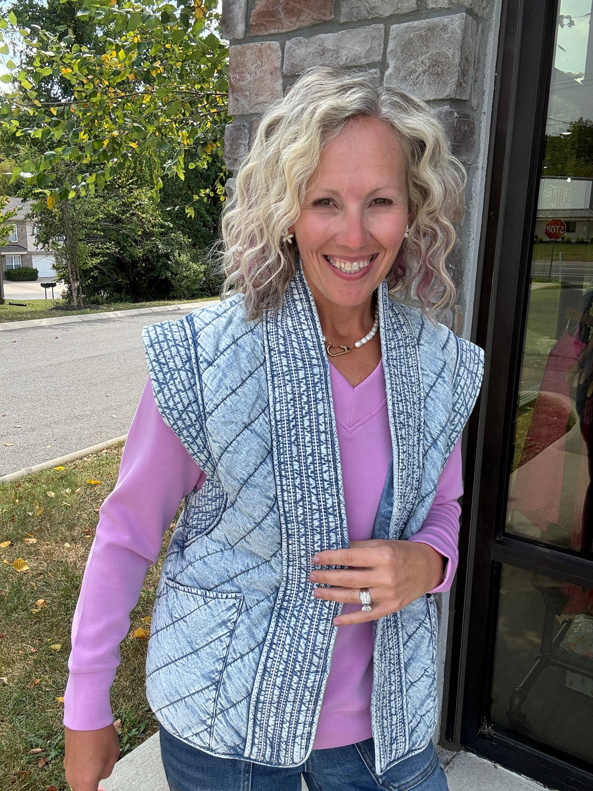 Layer Up Denim Vest