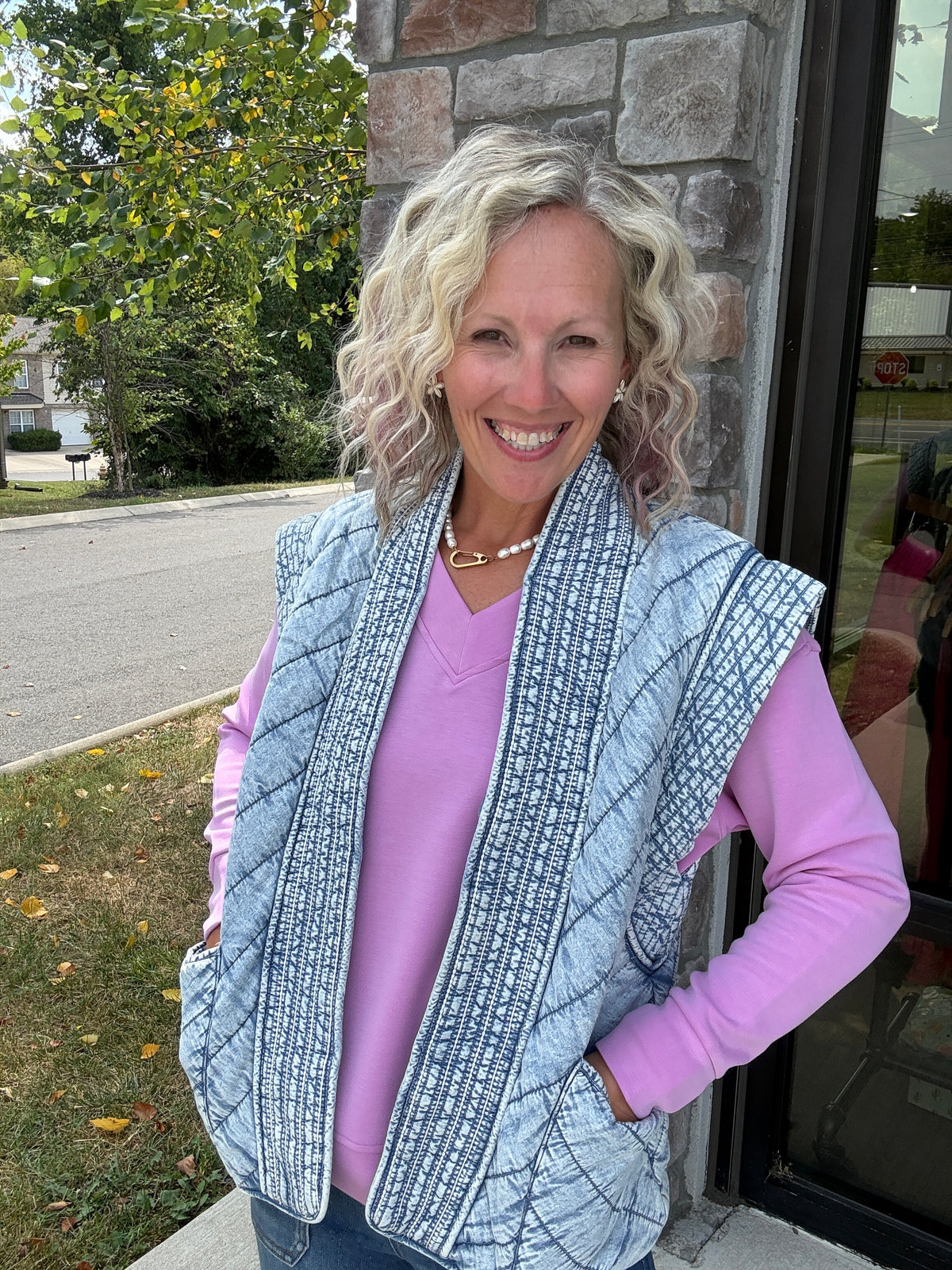 Layer Up Denim Vest