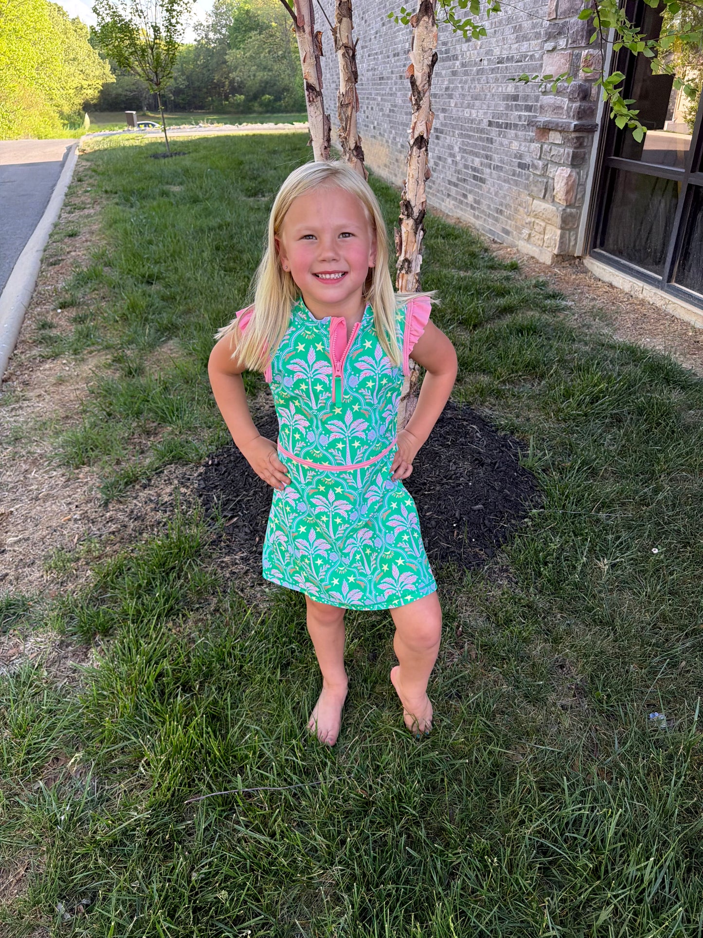 Girls Coconut Cabana Dress