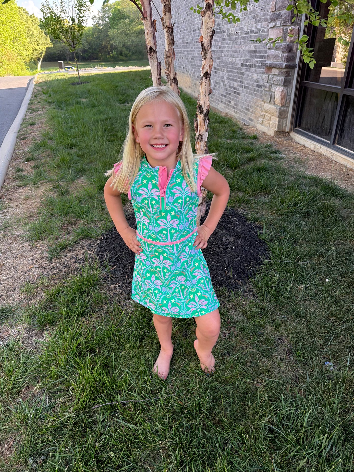 Girls Coconut Cabana Dress