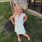 Sage Blossom Camo Dress