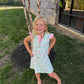 Sage Blossom Camo Dress