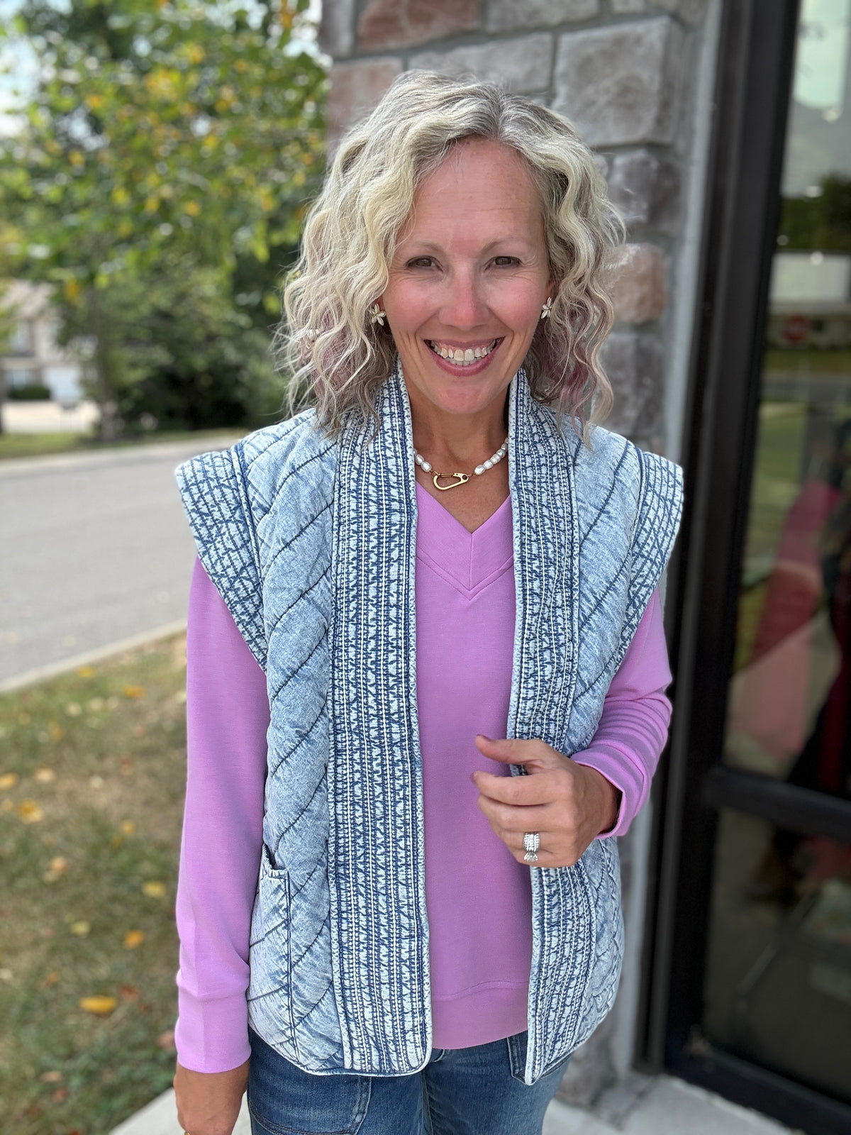 Layer Up Denim Vest