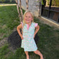 Sage Blossom Camo Dress