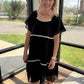 Atlas Flutter Sleeve Dress