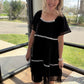 Atlas Flutter Sleeve Dress
