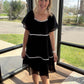 Atlas Flutter Sleeve Dress