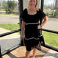 Atlas Flutter Sleeve Dress