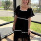 Atlas Flutter Sleeve Dress