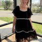 Atlas Flutter Sleeve Dress