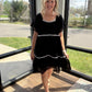 Atlas Flutter Sleeve Dress