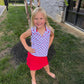 All Star Red Skort