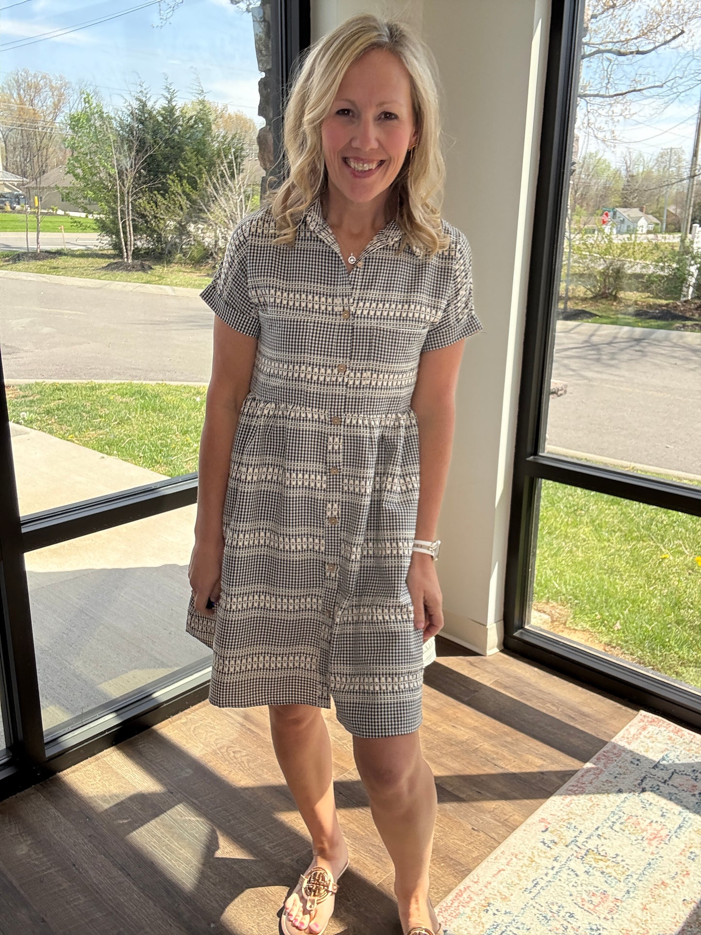 The Gingham Check Dress