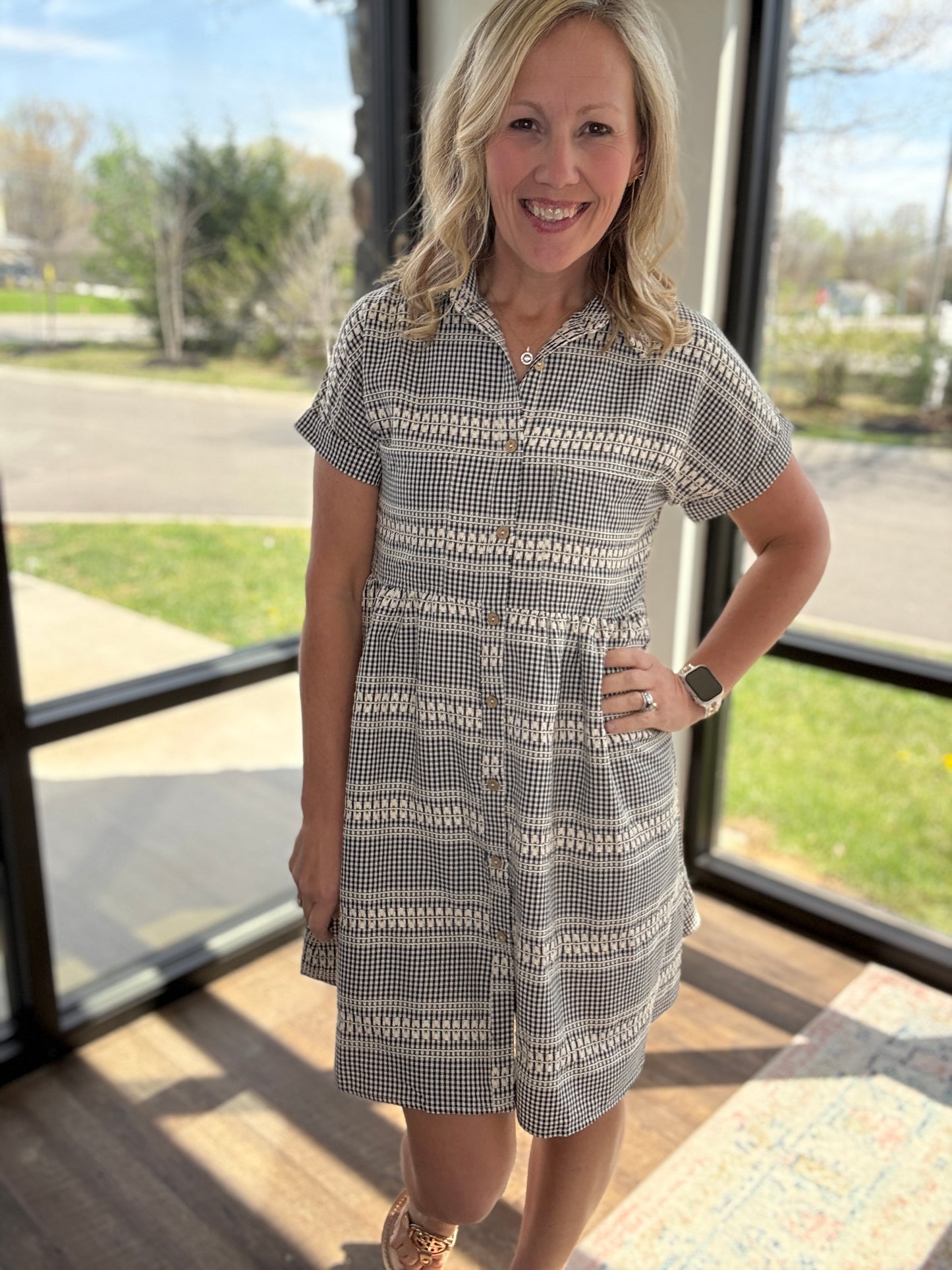 The Gingham Check Dress