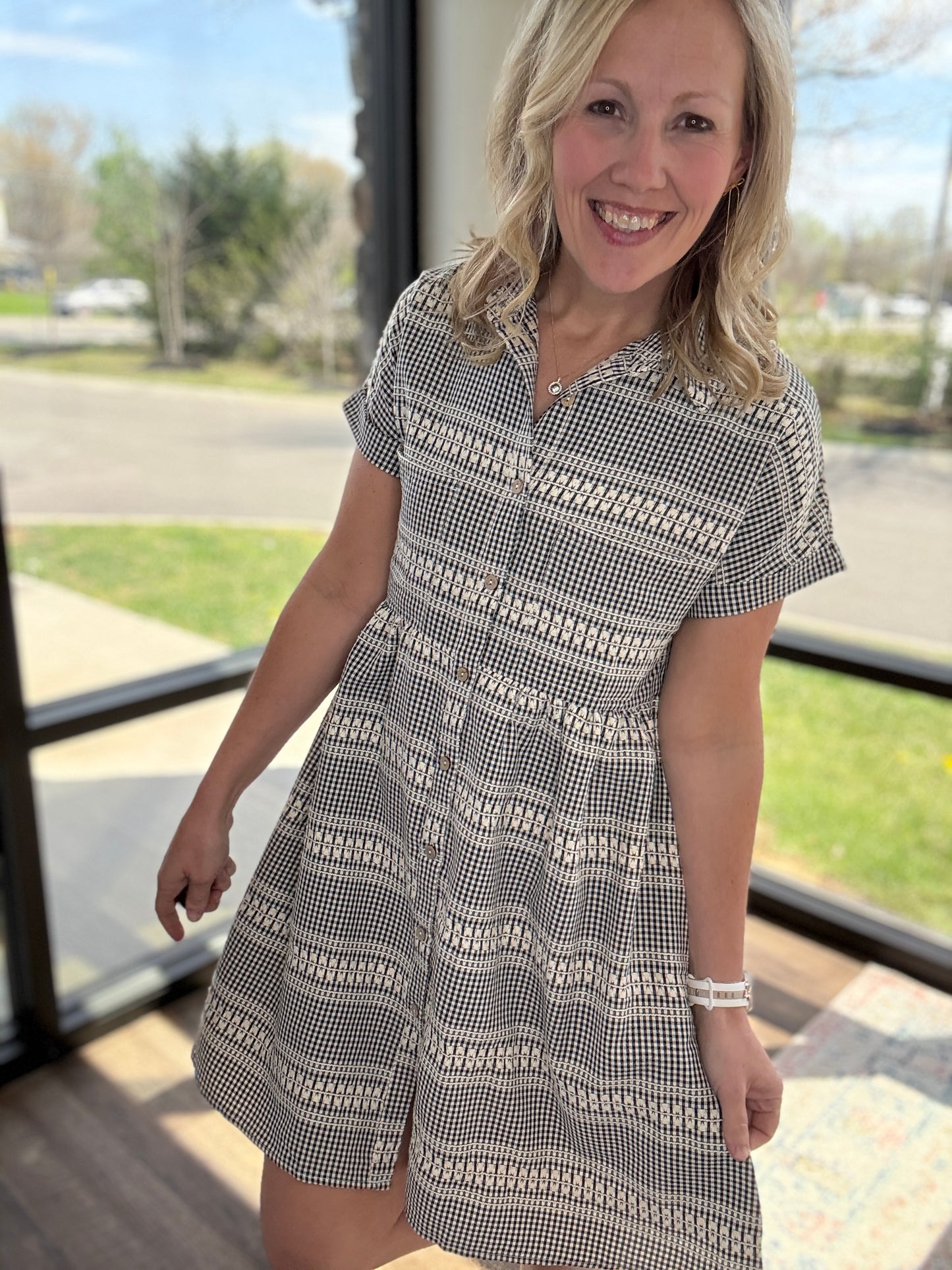 The Gingham Check Dress