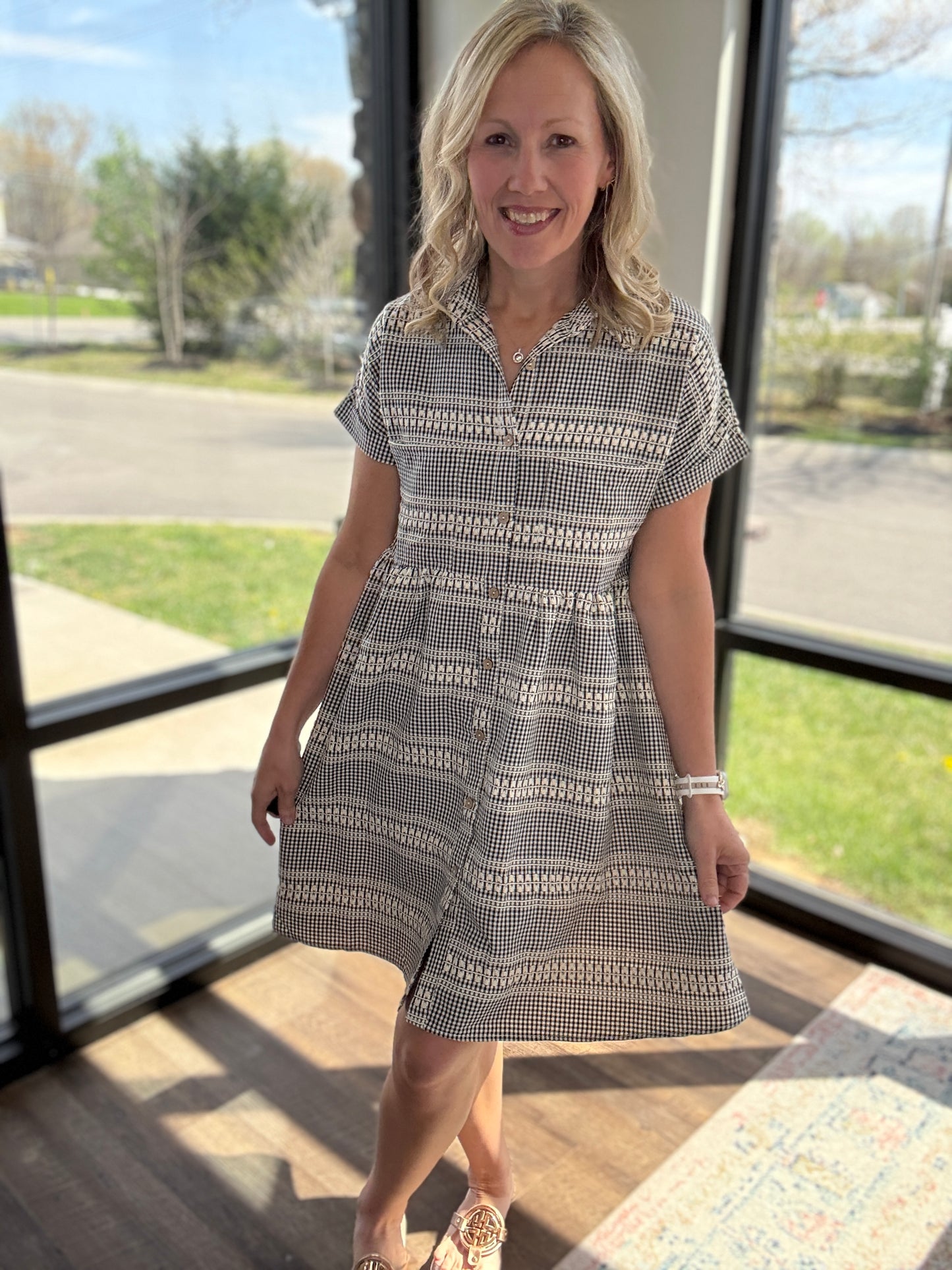 The Gingham Check Dress