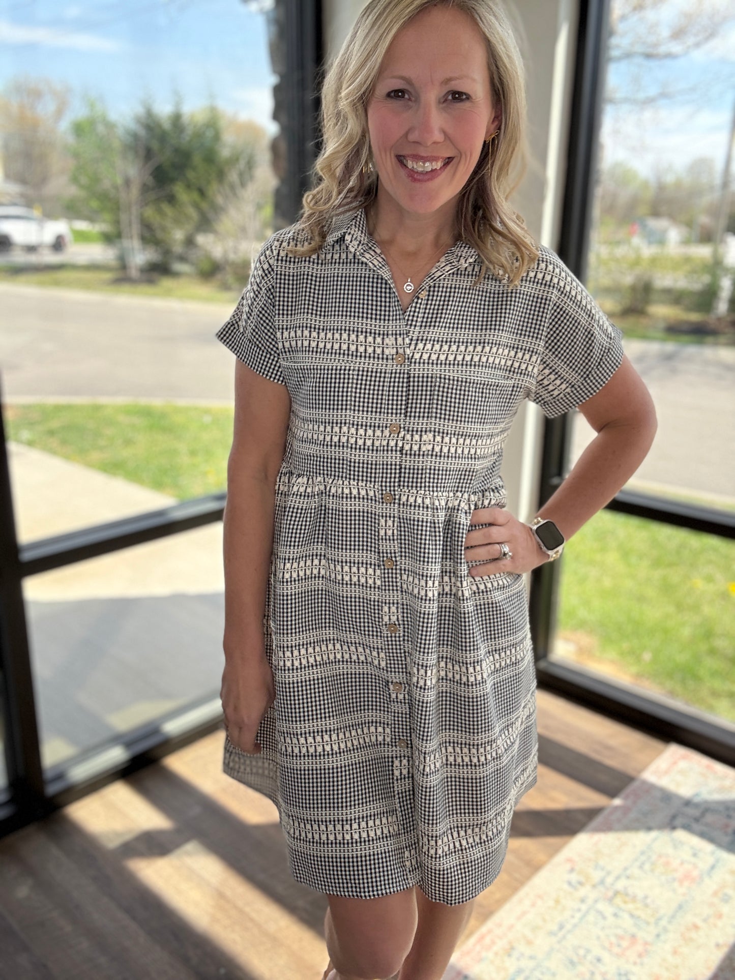 The Gingham Check Dress