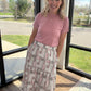 Boho Patchwork Skirt
