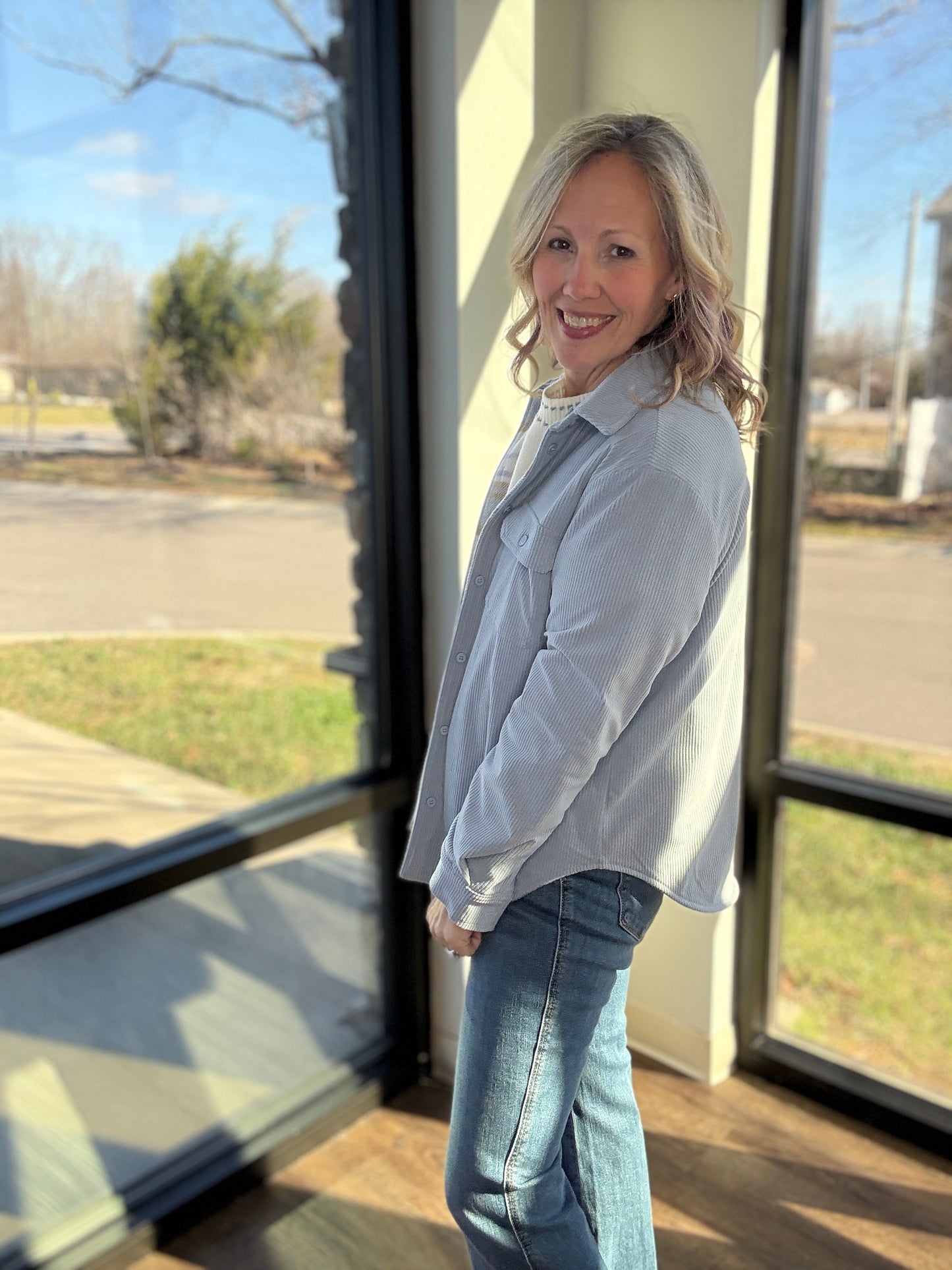 ❄️Blue Ridge Shacket