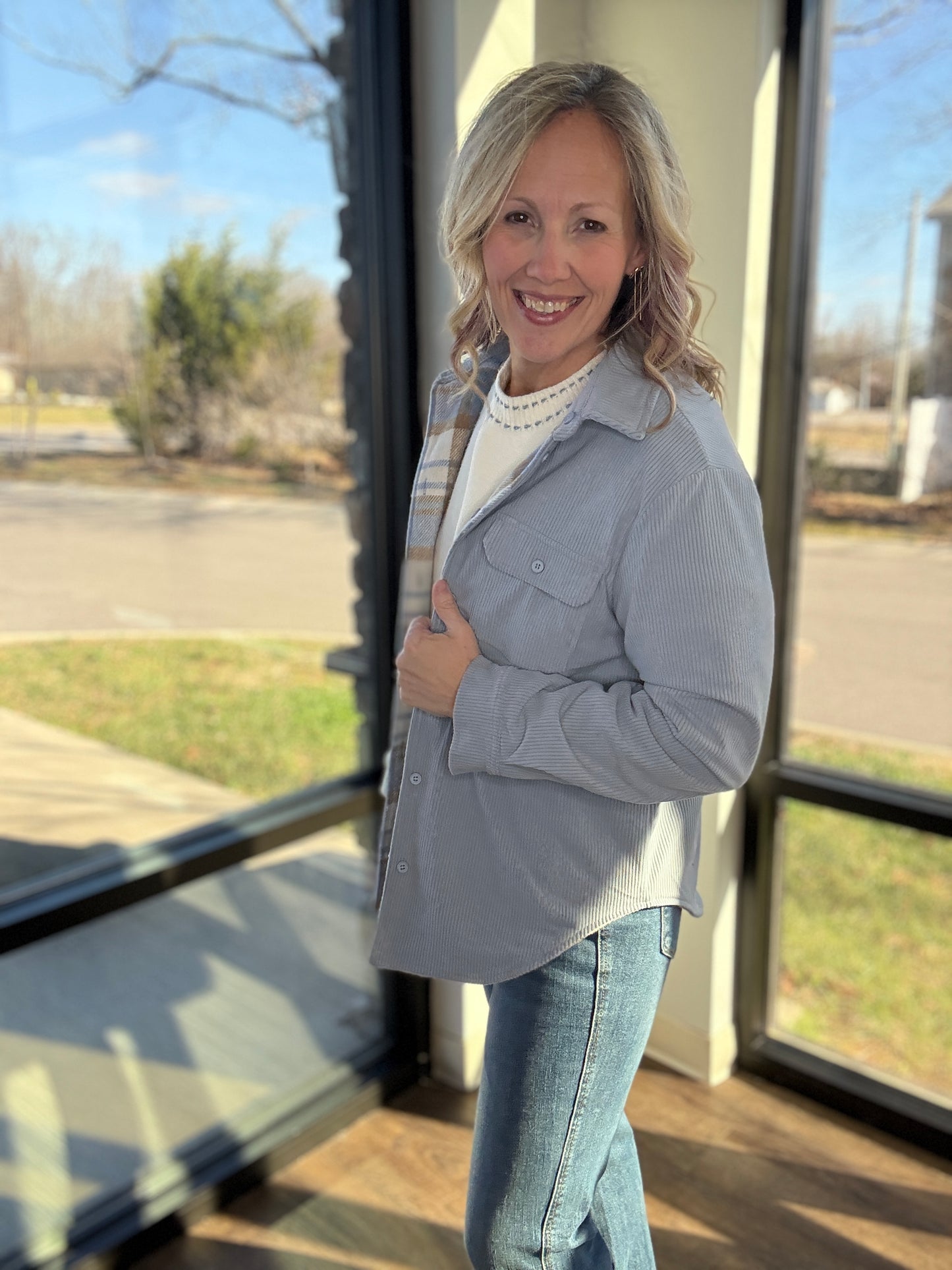 ❄️Blue Ridge Shacket