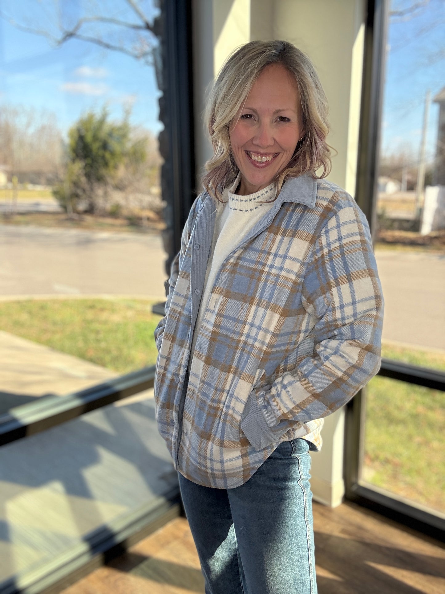 ❄️Blue Ridge Shacket