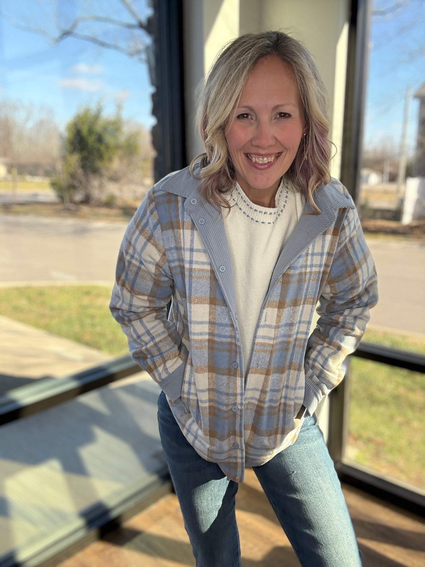 ❄️Blue Ridge Shacket