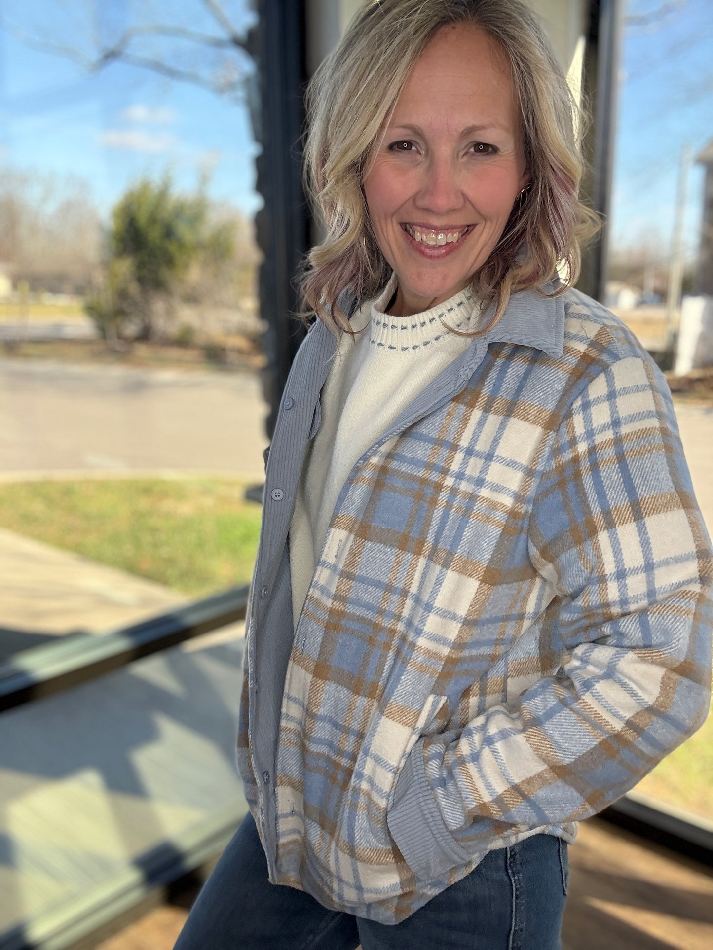 ❄️Blue Ridge Shacket