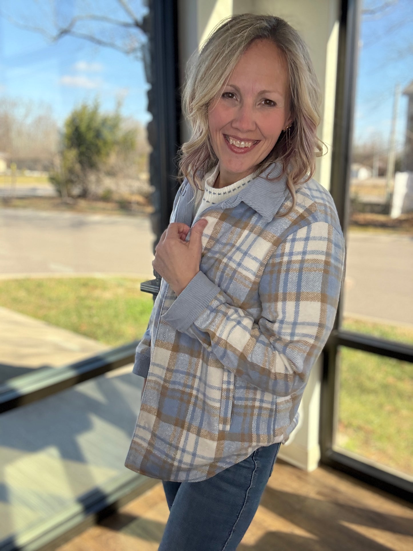 ❄️Blue Ridge Shacket