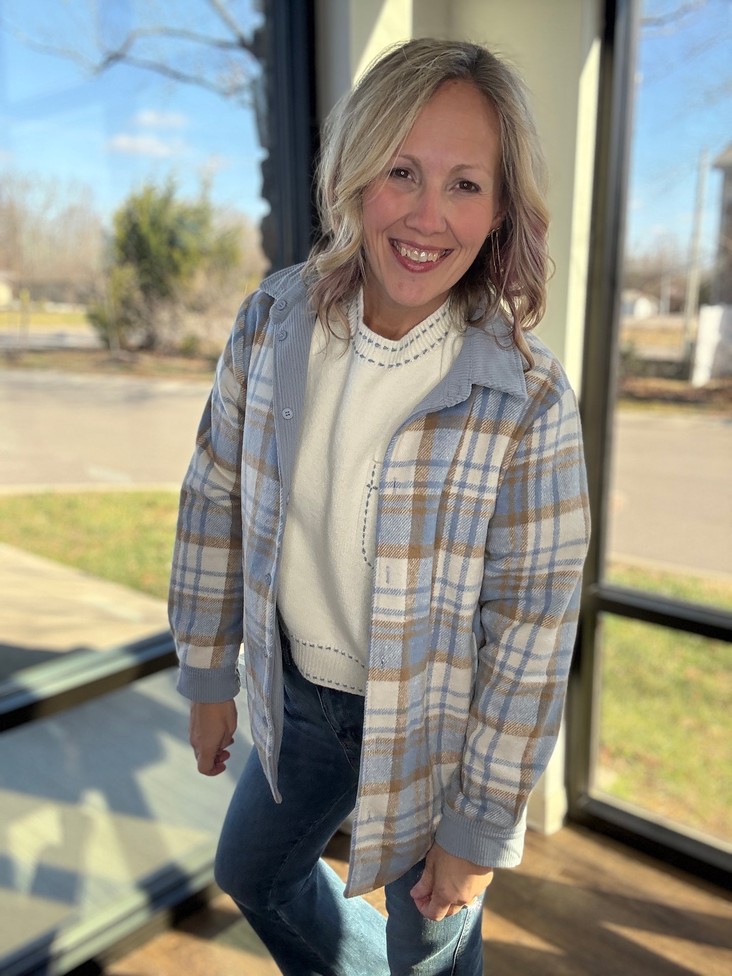 ❄️Blue Ridge Shacket