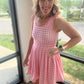 Bubblegum Gingham Active Dress