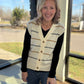 Frosted Horizon Sweater Vest