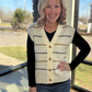 Frosted Horizon Sweater Vest