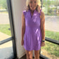 Vivid Purple Active Dress