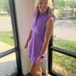Vivid Purple Active Dress