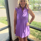 Vivid Purple Active Dress