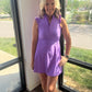 Vivid Purple Active Dress