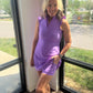 Vivid Purple Active Dress