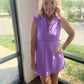Vivid Purple Active Dress