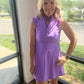 Vivid Purple Active Dress