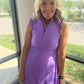 Vivid Purple Active Dress